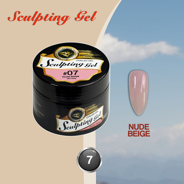 ATN SCULPTING GEL _BUILDER GEL - 15 COLORS