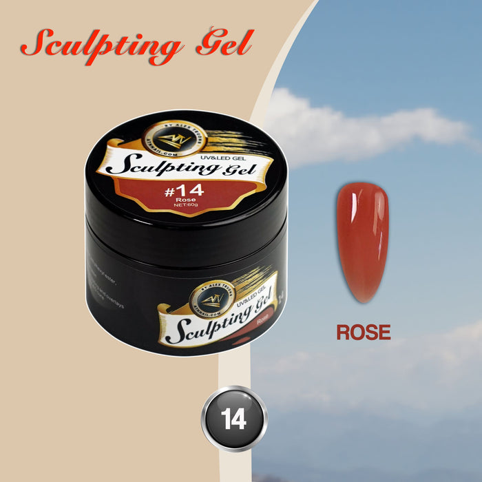 ATN SCULPTING GEL _BUILDER GEL - 15 COLORS