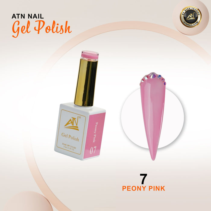 ATN GEL POLISH - 12 BEAUTIFUL NUDE COLORS