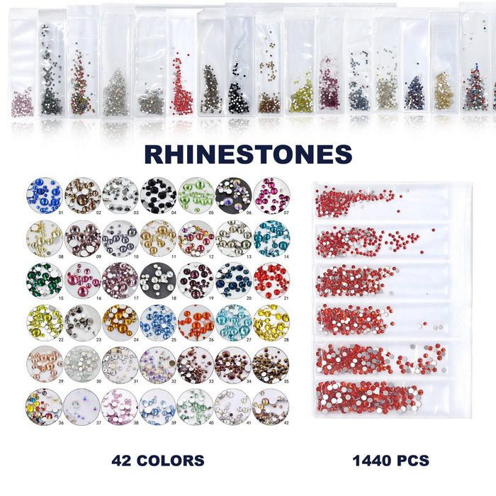 Rhinestone Flat Back | 42 Colors
