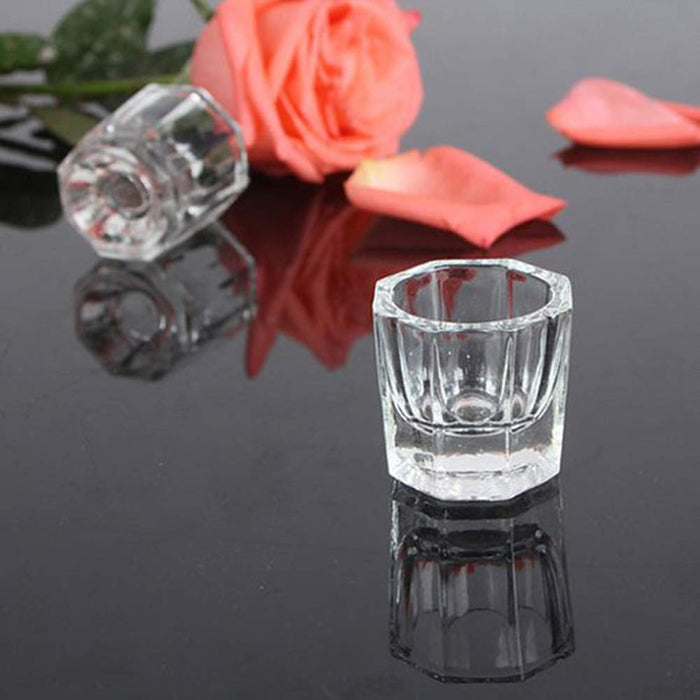 GLASS LIQUID JAR - Small size