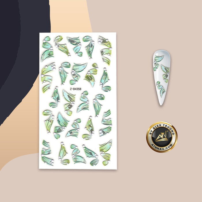 STICKER - 5D SILK 3 COLORS | SET 3 PCS