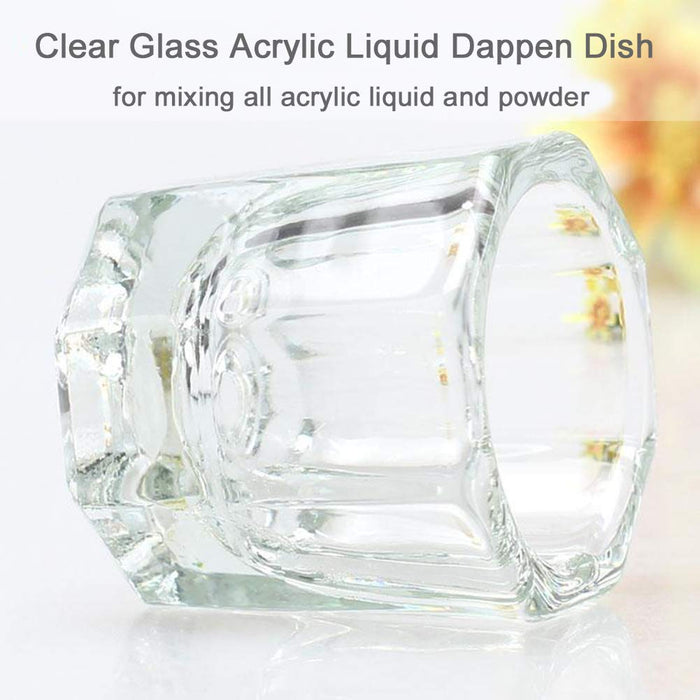 GLASS LIQUID JAR - Small size