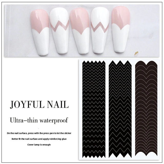 STICKER - Nail Art French Strip | 4 pcs