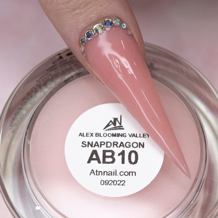 ALEX Blooming Valley NUDE Collection – 18 Colors Acrylic Powder Set for Nails, Nude Tones, Professional Nail Art Decoration