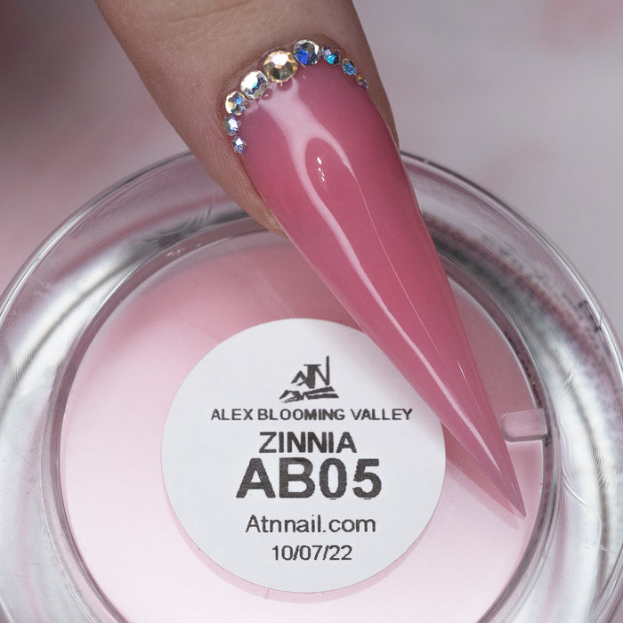 ALEX Blooming Valley NUDE Collection – 18 Colors Acrylic Powder Set for Nails, Nude Tones, Professional Nail Art Decoration