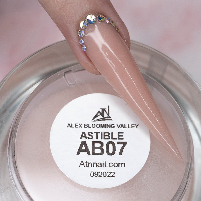 ALEX Blooming Valley NUDE Collection – 18 Colors Acrylic Powder Set for Nails, Nude Tones, Professional Nail Art Decoration
