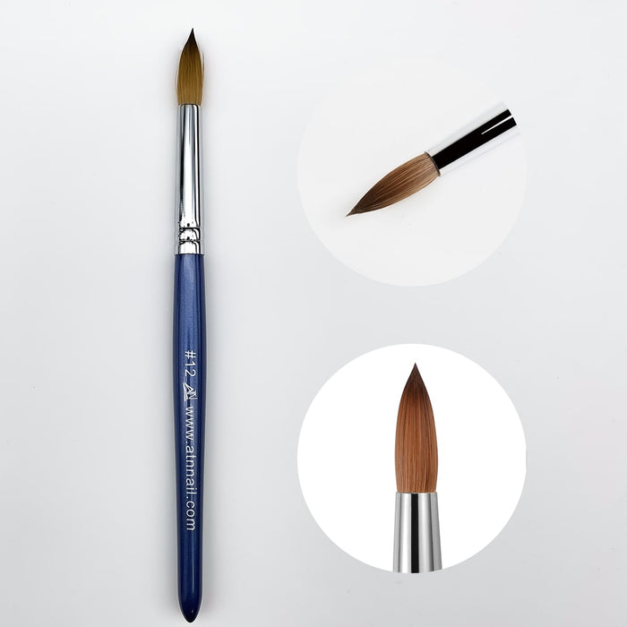 BRUSH - ATN Acrylic Brush 100% Kolinsky | Blue
