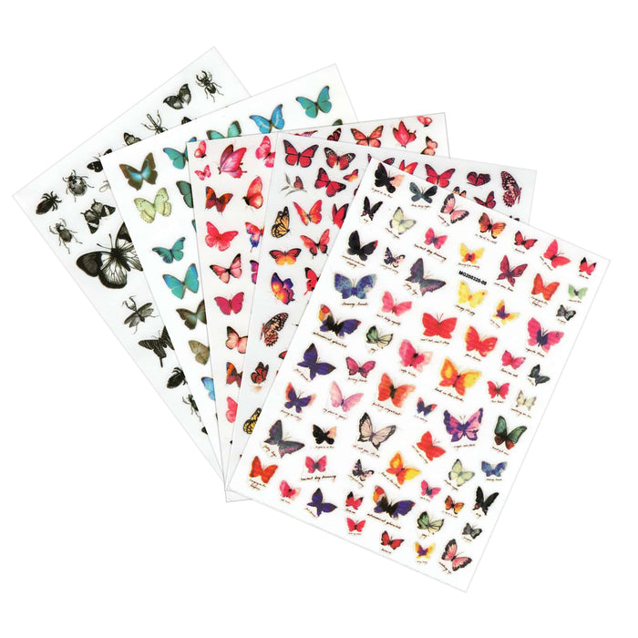 STICKER - BUTTERFLY | SET 5 PCS