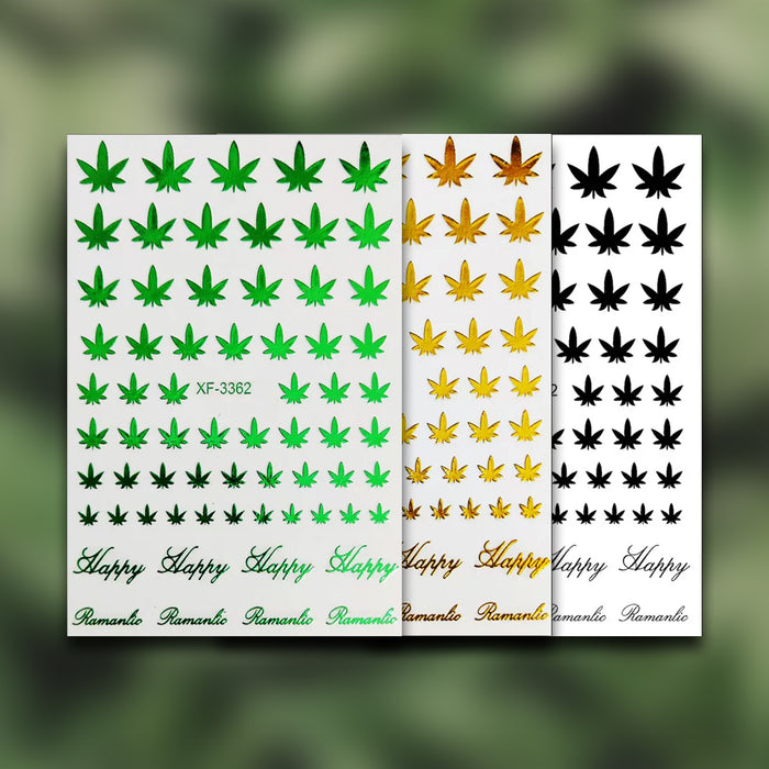 STICKER - LEAF | SET 3 PCS