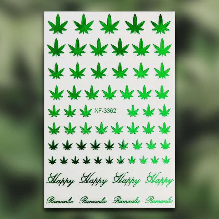 STICKER - LEAF | SET 3 PCS