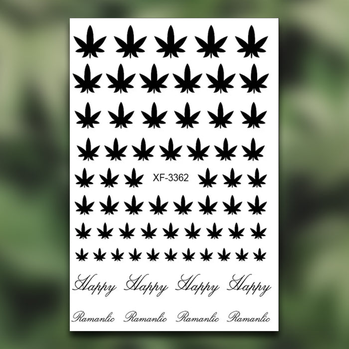 STICKER - LEAF | SET 3 PCS