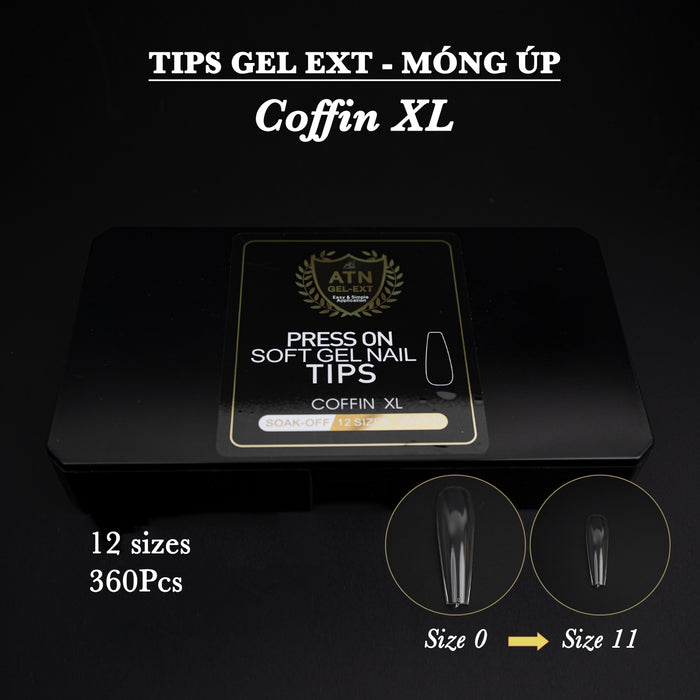 ATN Gel-X Box of Tips - 12 sizes 600pcs