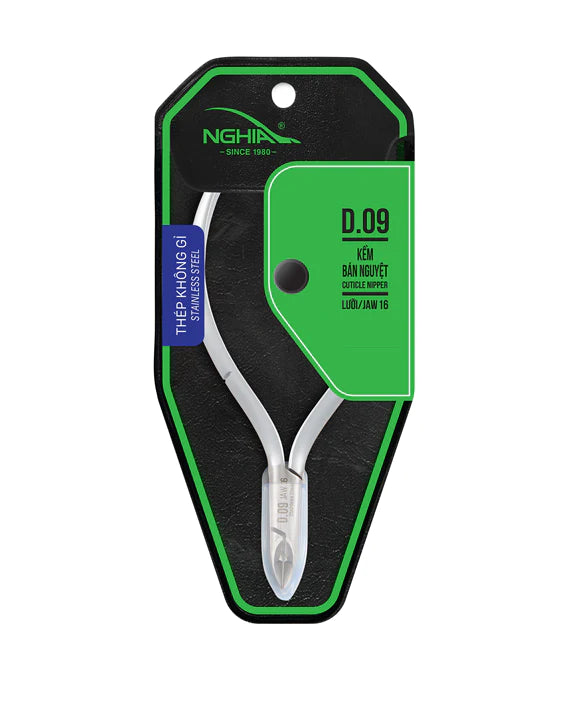 KEM NGHIA - D-09 - JAW 14/16 Stainless Steel Cuticle Nipper – ATN