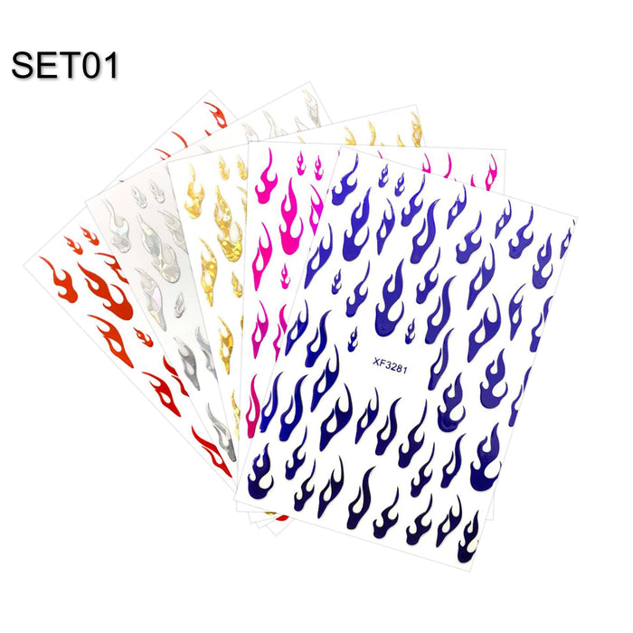 STICKER - FIRE | SET 5 PCS