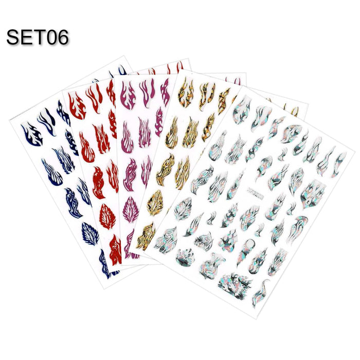 STICKER - FIRE | SET 5 PCS