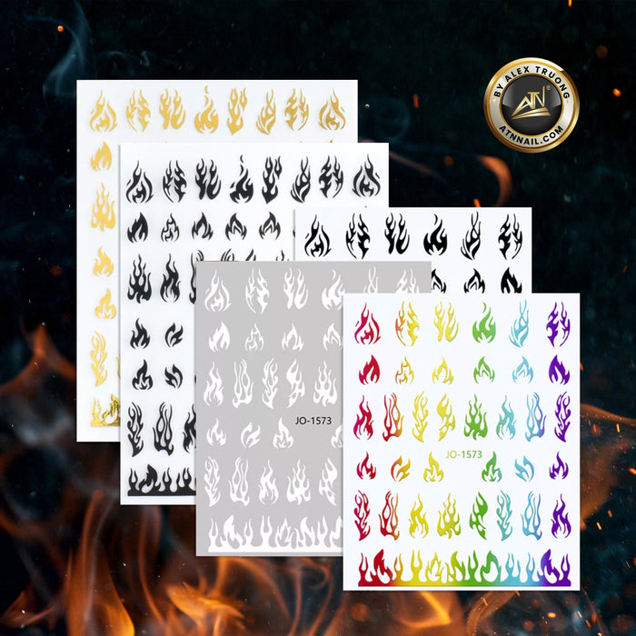 STICKER - FLAME_NEW 2022 | SET 5 PCS