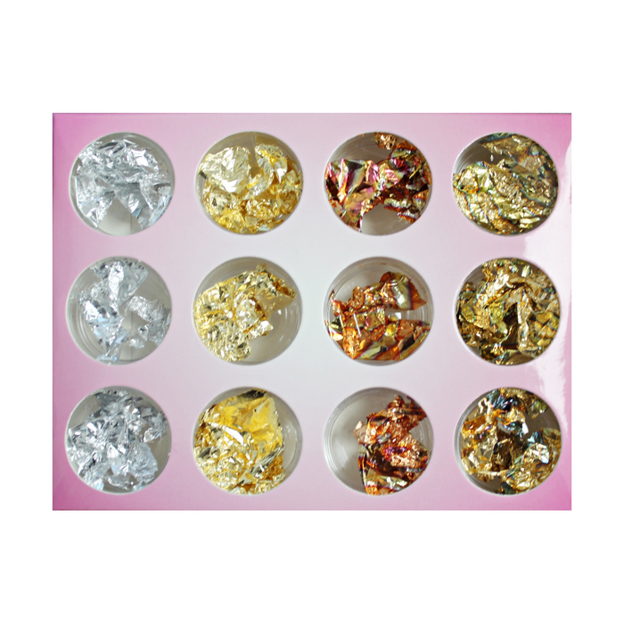 FOIL - ASSORTED - SILVER, GOLD, COPPER | BOX