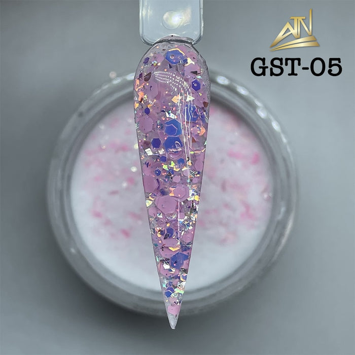 GEMS - COLLECTION 36 COLORS GLITTER POWDER