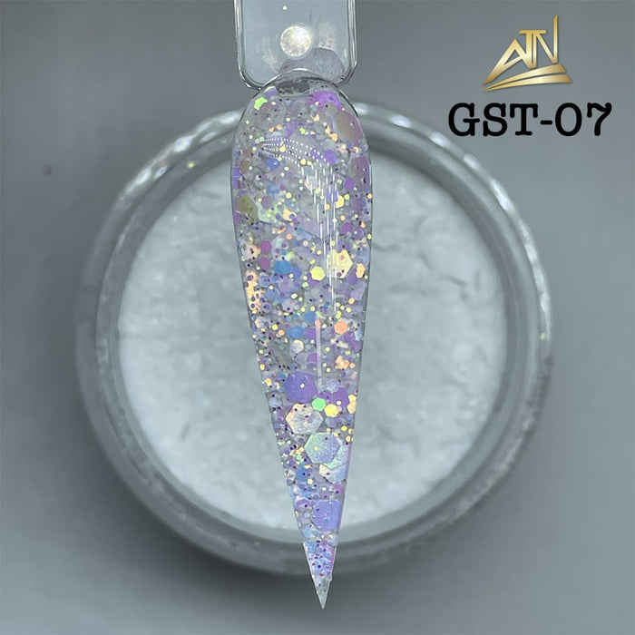 GEMS - COLLECTION 36 COLORS GLITTER POWDER