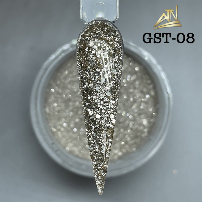 GEMS - COLLECTION 36 COLORS GLITTER POWDER