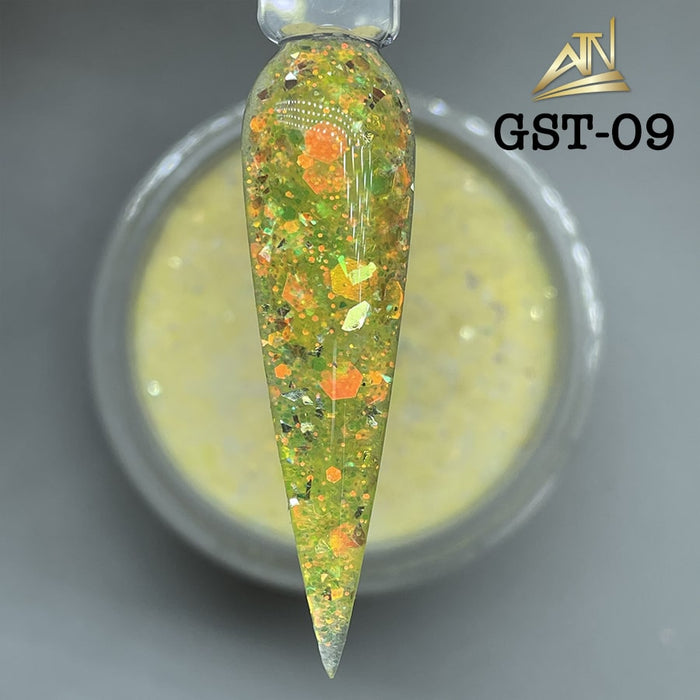 GEMS - COLLECTION 36 COLORS GLITTER POWDER