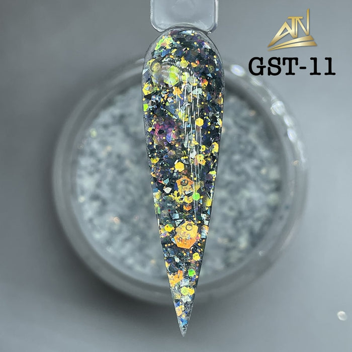 GEMS - COLLECTION 36 COLORS GLITTER POWDER