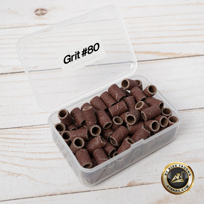 BROWN SANDING BAND - 3 size | 100 Pcs