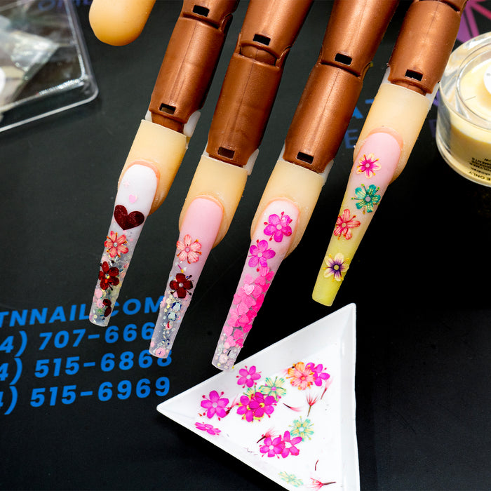 HOA KHÔ - DRY FLOWERS NAIL DESIGN | Pack 10 Mix