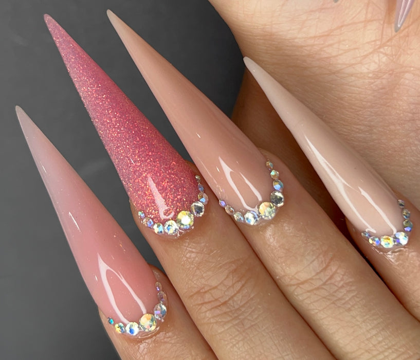 ALEX Blooming Valley NUDE Collection – 18 Colors Acrylic Powder Set for Nails, Nude Tones, Professional Nail Art Decoration