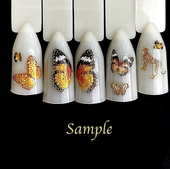 STICKER - LEOPARD BUTTERFLY | 1 PCS
