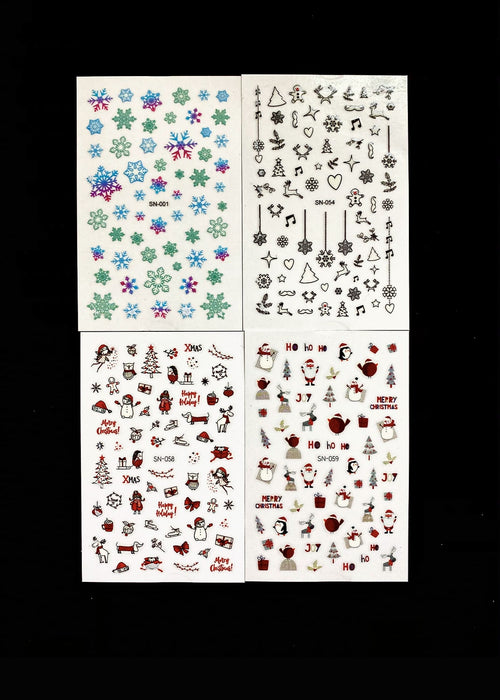 STICKER - CHRISTMAS 02 | SET 4 PCS