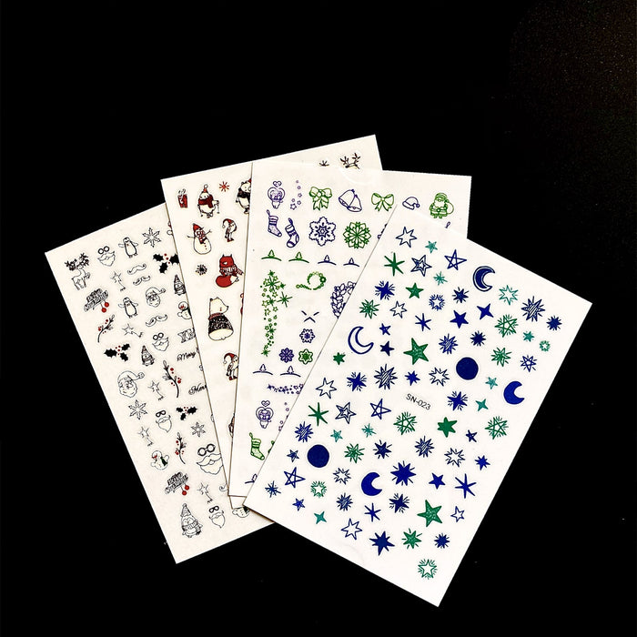 STICKER - CHRISTMAS 02 | SET 4 PCS