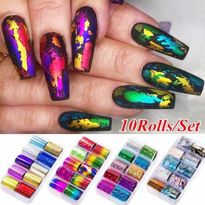 Transfer Foil - Colorful Glass 15 Pcs/ Box #1 | DFOCG01