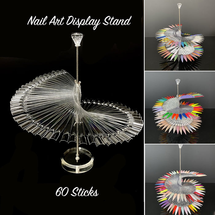 NAIL TIP SAMPLE DISPLAY STAND