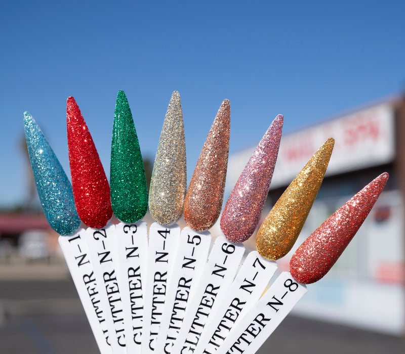 NOEL GLITTER - COLLECTION 8 COLORS | 0.5 OZ
