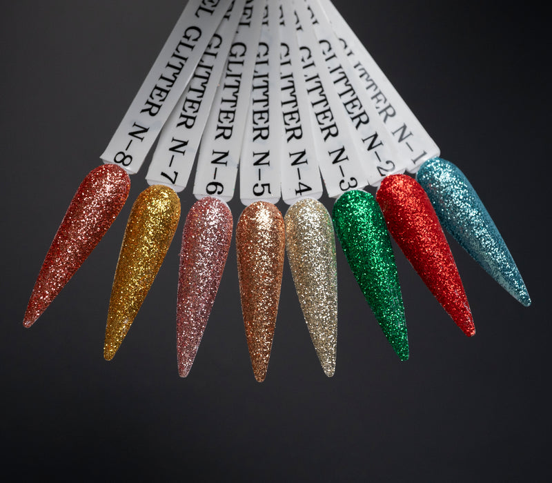 NOEL GLITTER - COLLECTION 8 COLORS | 0.5 OZ