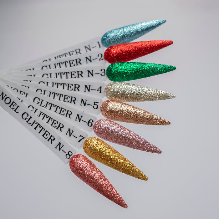 NOEL GLITTER - COLLECTION 8 COLORS | 0.5 OZ