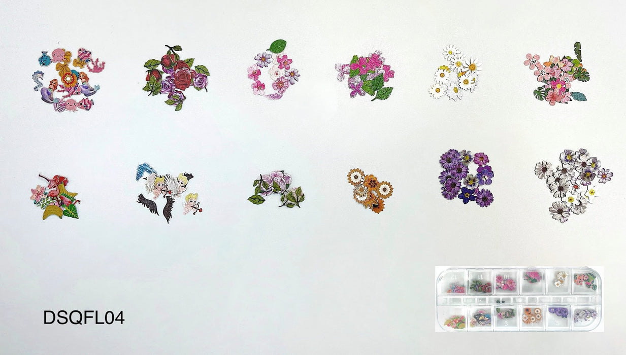 PAPER SEQUINS - FALL LEAVES / FLOWERS