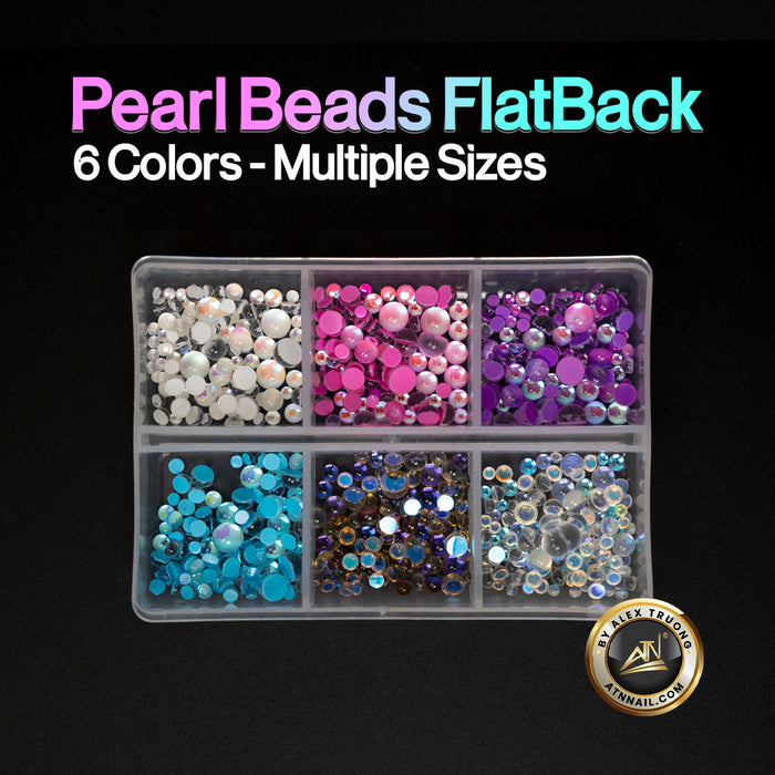 Pearl Beads Flatback