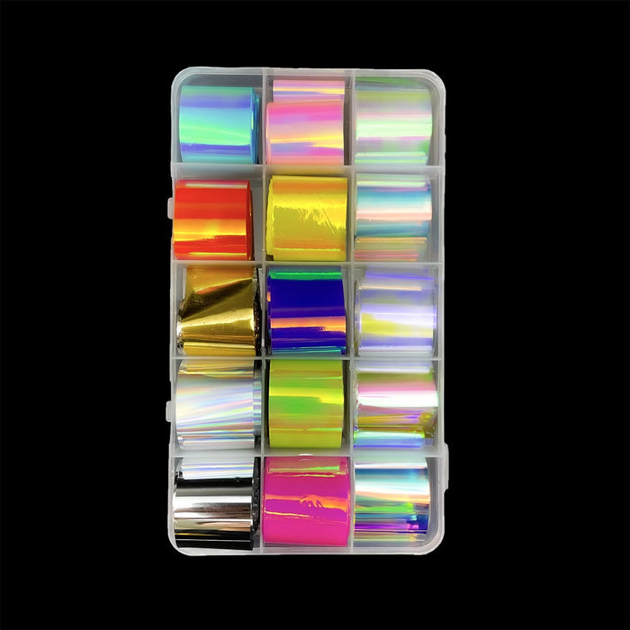 Transfer Foil - Colorful Glass 15 Pcs/ Box #3 | DFOCG03
