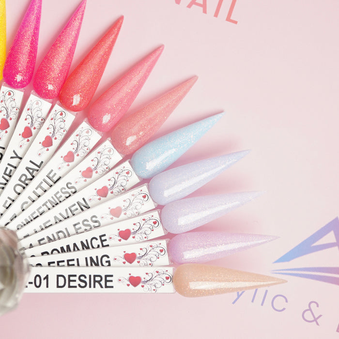 CANDY LOVE - COLLECTION 18 COLORS GLITTER POWDER