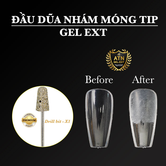 DRILL BIT - X1 | DŨA NHÁM MÓNG TIPS GEL EXT