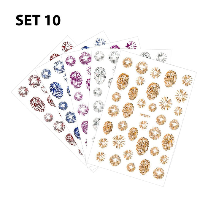 STICKER - FIRE | SET 5 PCS