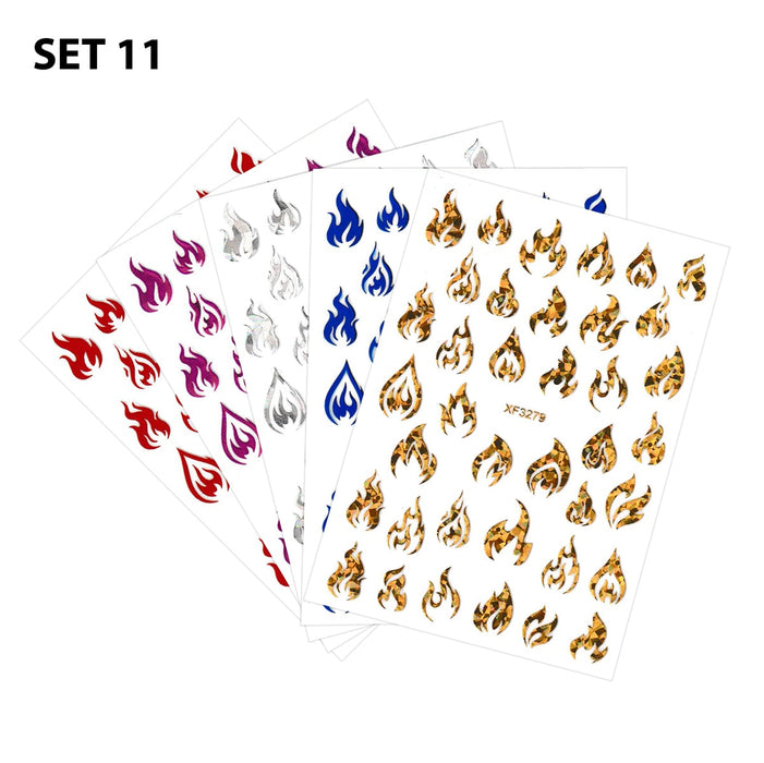 STICKER - FIRE | SET 5 PCS