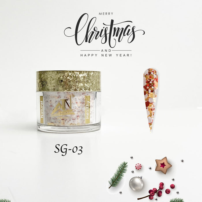 SEASON GREETINGS - COLLECTION 8 COLORS GLITTER POWDER | 2 OZ