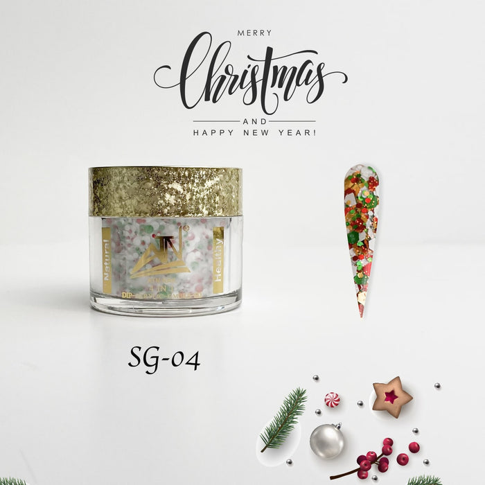 SEASON GREETINGS - COLLECTION 8 COLORS GLITTER POWDER | 2 OZ