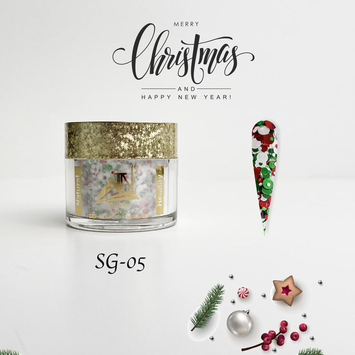 SEASON GREETINGS - COLLECTION 8 COLORS GLITTER POWDER | 2 OZ