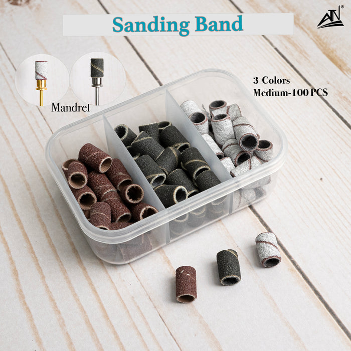 REGULAR SANDING BAND - MEDIUM | 100 Pcs