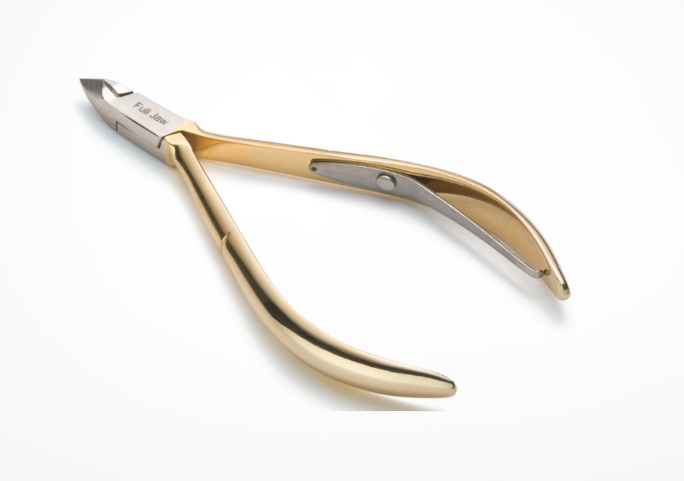 KEM NGHIA - D-555 - FULL JAW - Hard Steel Cuticle Nippers